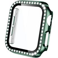 Glass+Case For Apple Watch series 9 8 SE 7 6 5 4 3 bumper Apple watch Cse 44mm 40mm 45mm 41mm iWatch 42mm 38mm Accessories 38mm series 321