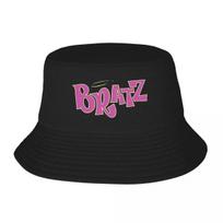 Cute Bratz Logo Mask Bucket Hat Panama  Children Bob s Outdoor Cool Fisherman s For Summer Beach Fishing Unisex Caps One Size