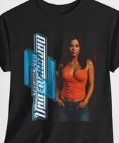 NFS U2 Need for Speed Underground 2 Rachel Shirt Retro Street Racing Game Fans L