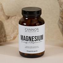 Cannor magnis 2147 mg su vitaminais D3 ir B6, 90 kapsulių, 200 g