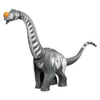 2025 Naujas Juros periodo Dinzauras Titanozavras Gyvūnai PASIDARYK pats Kaladėlės Mini Modeliai Statybinės Kaladėlės Vaikas Dino Žaislai Vaikams gray