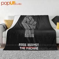Rock Band Rage Against The Machine Ratm Zack De La Rocha Tim Commerford Ultra-Soft Blanket Quilt Winter Sofa Cover Bed Covers Size: 75*100cm, Weight: 230 GSM