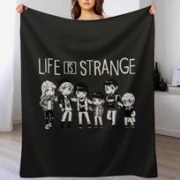 Life is Strange Throw Blanket Cozy Microfiber Throw Blanket for Home Bedroom Size: 75*100cm, Weight: 230 GSM