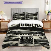Koenigsegg Jesko Power Precision Bedding (1 * duvet cover + 2 * pillowcase, without core) 2D Flat Duvet cover and pillowcase Soft and comfortable 135x200cm
