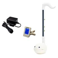 Tuner AC adapter included electronic instrument Otamatone Techno White Meiwa Denki