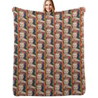 Mr. Rogers Throw Blanket All Weather Soft Throw Blanket for Sofa Size: 75*100cm, Weight: 230 GSM