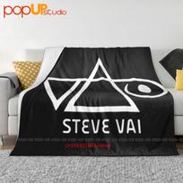 Steve Vai Rock N Roll Music Guitarist Band Ultra-Soft Blanket Quilt Winter Sofa Cover Bed Covers Size: 75*100cm, Weight: 230 GSM