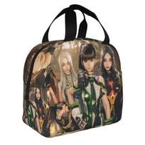Korean Action Adventure Game Stellar Blade Insulated Lunch Bag for Women Resuable Thermal Cooler Bento Box Office Picnic Travel One Size