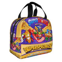 S-Super Z-Zings Cartoon  Insulated Lunch Tote Bag for Women Game  Resuable Cooler Thermal Food Lunch Box Outdoor Camping Travel One Size