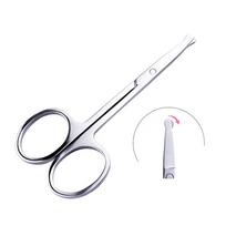 Fashion Nail Trimmer Tool Nose Hair Scissors Ear Facial Trimmers Stainless Steel Beauty Tool sidabras