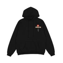 Cross-border trendy brand TRAVIS SCOTT M joint foam printing fleece hooded sweater men's and women's hoodies jacket S juoda