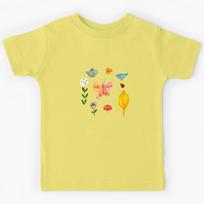 Garden Friends  Kids T-Shirt 130