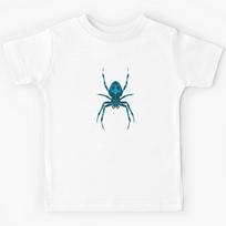 Low Polygon Spider Kids T-Shirt 130