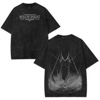 Hollow Knight Shirt Gaming Shirt Gothic Artwork Never Lose Hope Shirt Hornet Shirt L black