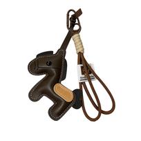 Cartoon Design Leather Pony Bag Charm Vintage Style Backpack Charm  Backpack Decoration Style 3