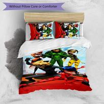 miraculous ladybug cartoon Printed 3PCS Bedding Set Soft Breathable Duvet Cover Pillowcases Set Washable Bedroom Decor Home Gift 135cm*200cm
