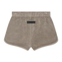 Fear Of God Essentials Ss22 Desert Taupe Solid Color Beach Shorts Women shorts Gray-Brown FOG-SS22-780 L