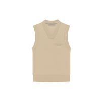 Fear Of God Essentials SS23 Pullover V Neck Vest Sand Women Tops Off-White FOG-SS23-116 S