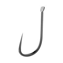 500pcs Black Competition Fishing Tackle No Barbs High Carbon Steel Fishing Gear Fishing Hook 1