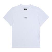MaiSon Margiela Men S ShorT Sleeve T ShirT Mm6 Numbering Logo paTch Sh0gc0032 M2 SH0GC0032 M20170 101 (L)