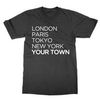 Personalizuotas Londonas Paryžius Tokijas Niujorkas VARDAS marškinėliai miestas miestas dovana dovana 2XL
