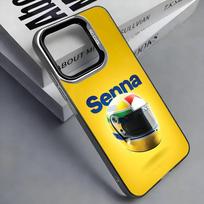 Ayrton S-Senna H-Helmet Phone Case For iPhone 17, 16,15,14,13,12,11 Plus,Pro Max, Colorful Silver Funda Cover iPhone11PROMAX