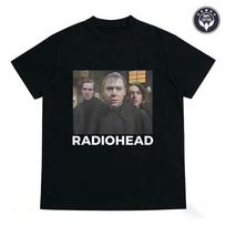 Radiohead Parody It's Always Sunny Meme Graphic Tee Funny Rock Band Vintage Hip Hop Streetwear Men Women Casual Cotton T-shirt S