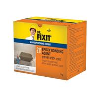 Dr. Fixit Epoxy Bonding Agent 1Kg for Concrete Repair Waterproof Adhesive for Bricks Tiles Steel Structures Repair