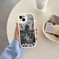 Comic Cool Berserk Leather Phone Case For IPhone 16 15 14 17 Pro Max 11 12 Mini Plus Soft Shell iPhone 14 pro