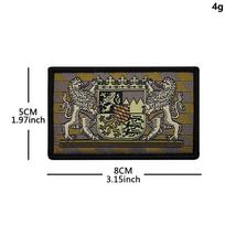 Bavarian Flag Velcro Patch for Clothing & Gear