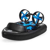 Multifunctional RC Hovercraft, 3-in-1 Quadcopter, Boat, Helicopter & Drone Combo no remote control