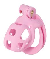 SuperLove Penis Prison Cock Cage X-Short Pink