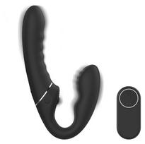 No-Parts Strapless Strap-On Tapping Black