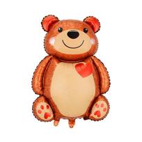Large Bear Balloon Birthday Wedding Party Decoration Background Huge Bear Aluminum Film Decoration Balloons Other