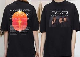 Imagine Dragons 2025 Concert World Tour 2025 T-Shirt All Size L