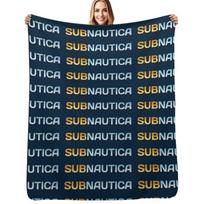 Subnautica 1 Throw Blanket Fluffy Cozy Throw Blanket for Home Decor Size: 75*100cm, Weight: 230 GSM