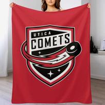 Cool Comets Icon Throw Blanket Easy Care Comfortable Blanket for Couch Size: 75*100cm, Weight: 230 GSM