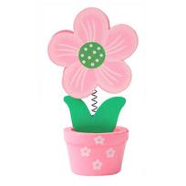 Supplies Messege Stander Flower Note Holder Photo Card Holder Potted Photo Folder Desk Memo Holder Random Color
