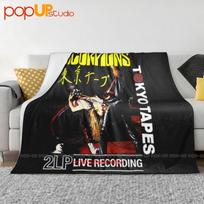 Scorpions Tokyo Tapes Ultra-Soft Blanket Quilt Winter Sofa Cover Bed Covers Size: 75*100cm, Weight: 230 GSM