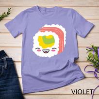 Kawaii So Cute Sushi Funny Anime Food Costume Shirt Unisex T-shirt 11 2XL