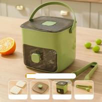 Desktop Ice Making Box 48pcs Of Ice Double-layer Design Food-grade Safety Suitable for Home Office A-have Tool for The Kitchen žalia