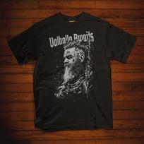 Valhalla Viking T-Shirt | Norse Mythology Berserker Warrior Shirt | Nordic Odin Tee | Viking MetalHead Gift | Nordic Barbarian Shirt S