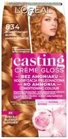 Loreal Casting Creme Gloss Coloring Cream No. 834 Amber Blonde