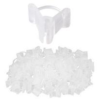 Gardening Transparent Plastic Grafting Clip Plant Flower Fruit Vine Seedling Grafted Branches Clamp Garden Migration Fasten Tool 10PCS balta