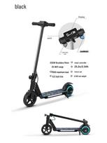 Sulankstomas įkraunamas vaikiškas elektrinis paspirtukas - Mini transporto priemonė kelionėms black