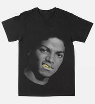 Michael Jackson Gold Grill Graphic Tee S
