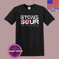 Stone Sour Come What Ever May Vyriški Juodi Marškinėliai Viršus Unisex S