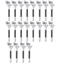 20PCS Professional Plastic Golf Tees Increase Distance Spin and Friction Reduce Side Golf Accessories 20PCS juoda