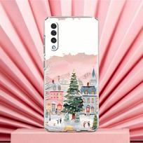 Case For Samsung A56 A36 A26 A24 A16 A14 A12 A32 A50 A70 A20E A22 A40 A34 A54 A42 A52 5G A04s A06 Cover Cartoon Christmas Style For Samsung A20e
