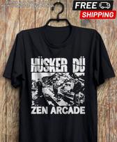 Vintage Husker Du Zen Arcade T-Shirt - Husker Du Shirt, Husker, Unisex Tee S